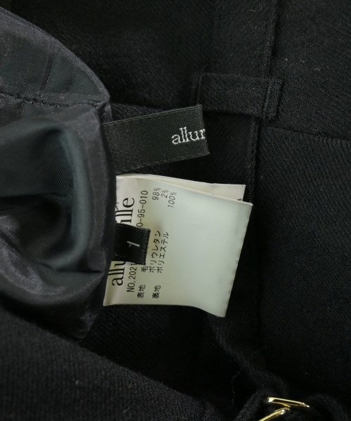 allureville（アルアバイル）ロング・マキシ丈スカート 黒 サイズ:1(S位) レディース/2200652876093