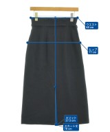 allureville（アルアバイル）ロング・マキシ丈スカート 黒 サイズ:1(S位) レディース/2200652876093