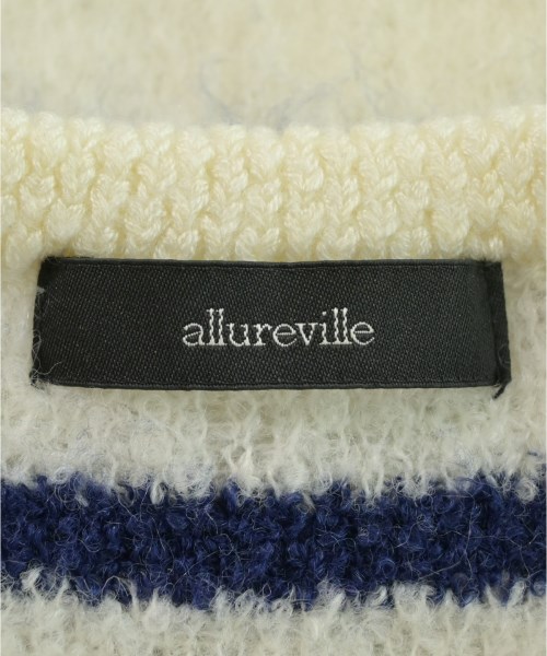 allureville（アルアバイル）カーディガン 白 サイズ:2(M位) レディース/2200657747022