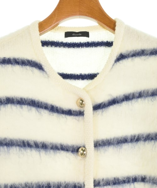 allureville（アルアバイル）カーディガン 白 サイズ:2(M位) レディース/2200657747022