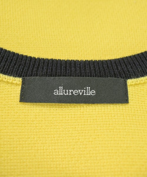 allureville（アルアバイル）ニット・セーター 黄 サイズ:2(M位) レディース/2200705517232