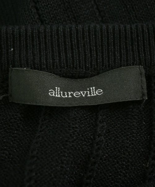 allureville（アルアバイル）ニット・セーター 黒 サイズ:2(M位) レディース/2200707941226