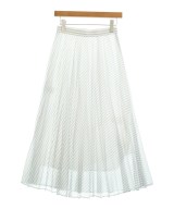 allureville（アルアバイル）ロング・マキシ丈スカート 白 サイズ:1(S位) レディース/2200712849111