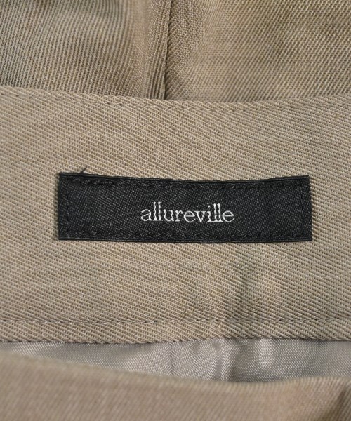 allureville（アルアバイル）ショートパンツ ベージュ サイズ:1(S位) レディース/2200714977027