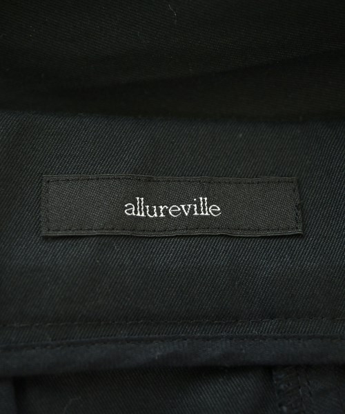 allureville（アルアバイル）チノパン 黒 サイズ:2(M位) レディース/2200719214066