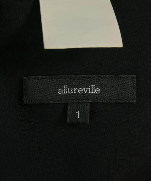 allureville（アルアバイル）オールインワン/サロペット 黒 サイズ:1(S位) レディース/2200715553152