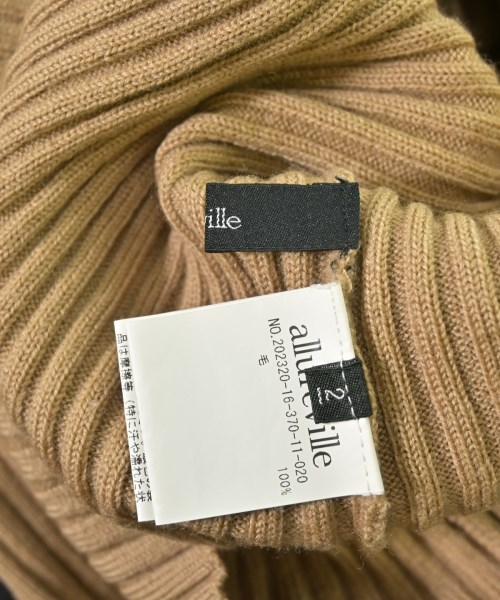 allureville（アルアバイル）ニット・セーター ベージュ サイズ:2(M位) レディース/2200637323048