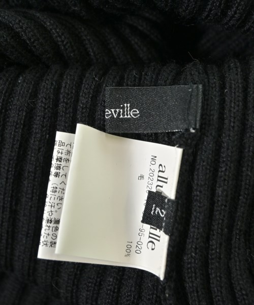 allureville（アルアバイル）ニット・セーター 黒 サイズ:2(M位) レディース/2200637323055