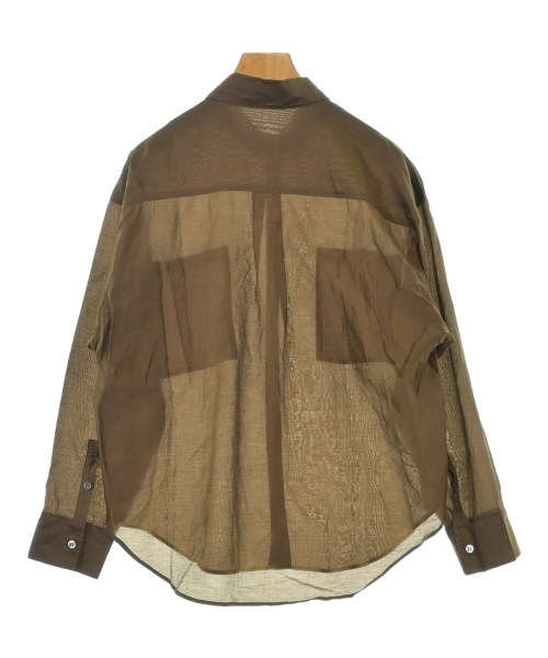 allureville（アルアバイル）カジュアルシャツ 茶 サイズ:2(M位) レディース/2200637323062