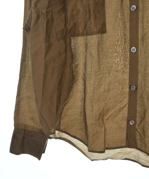 allureville（アルアバイル）カジュアルシャツ 茶 サイズ:2(M位) レディース/2200637323062