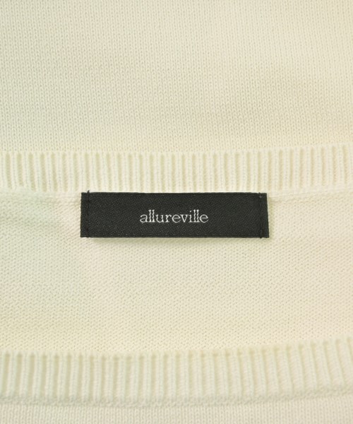 allureville（アルアバイル）ニット・セーター 白 サイズ:2(M位) レディース/2200633197025