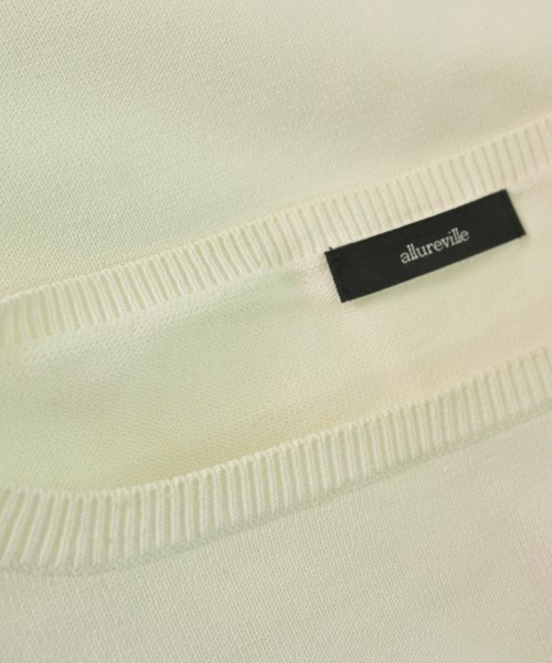 allureville（アルアバイル）ニット・セーター 白 サイズ:2(M位) レディース/2200633197025