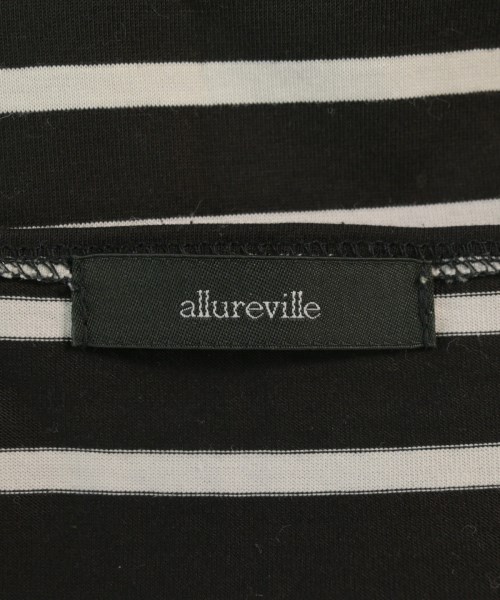 allureville（アルアバイル）Tシャツ・カットソー 黒 サイズ:2(M位) レディース/2200639021096