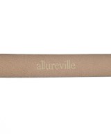 allureville（アルアバイル）ベルト 黒 サイズ:- レディース/2200613111126