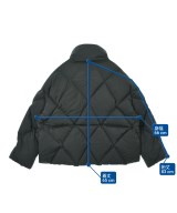 allureville（アルアバイル）ダウンジャケット/ダウンベスト 黒 サイズ:2(M位) レディース/2200647439012