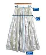 allureville（アルアバイル）ロング・マキシ丈スカート シルバー サイズ:2(M位) レディース/2200645055115