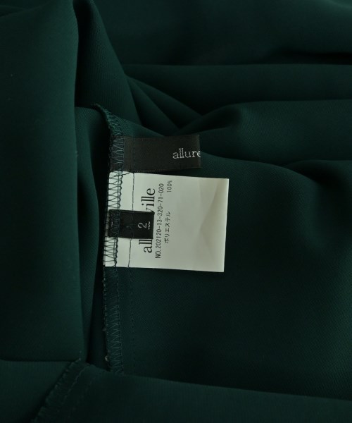 allureville（アルアバイル）ブラウス 緑 サイズ:2(M位) レディース/2200639230047