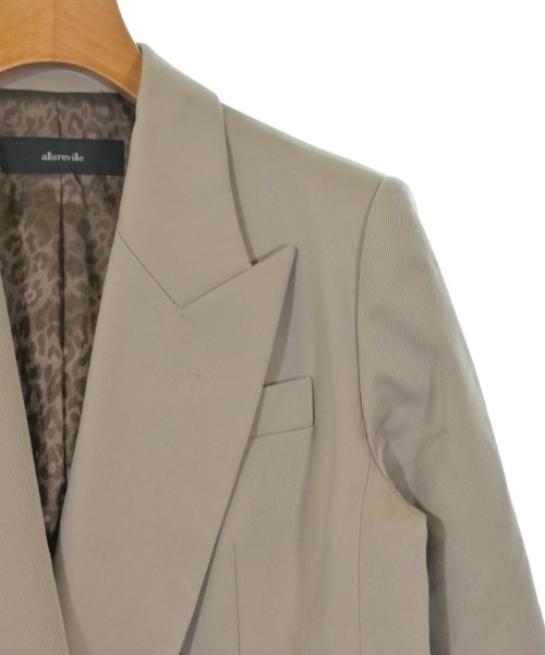 allureville（アルアバイル）テーラードジャケット ベージュ サイズ:2(M位) レディース/2200641211027