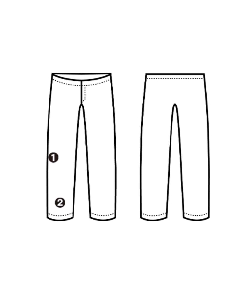 allureville（アルアバイル）デニムパンツ 白 サイズ:2(M位) レディース/2200636134225