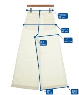 allureville（アルアバイル）デニムパンツ 白 サイズ:2(M位) レディース/2200636134225