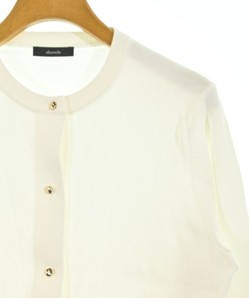 allureville（アルアバイル）カーディガン 白 サイズ:2(M位) レディース/2200641262098