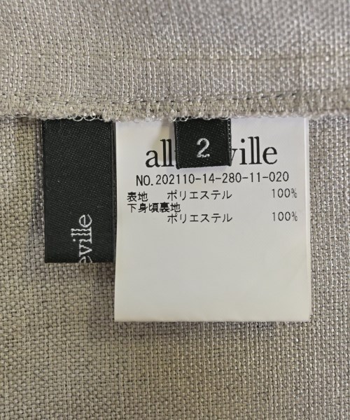 allureville（アルアバイル）ワンピース ベージュ サイズ:2(M位) レディース/2200650827011