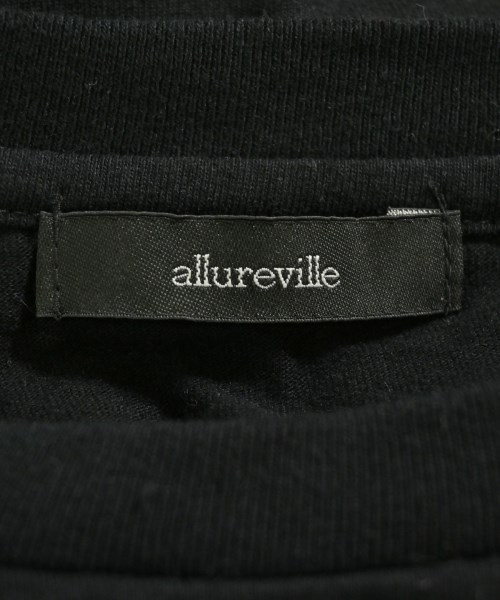 allureville（アルアバイル）Tシャツ・カットソー 黒 サイズ:2(M位) レディース/2200695990169