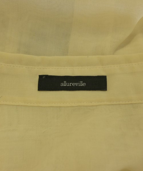 allureville（アルアバイル）ブラウス 黄 サイズ:2(M位) レディース/2200703225054