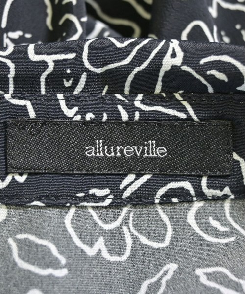 allureville（アルアバイル）シャツワンピース 黒 サイズ:2(M位) レディース/2200702196027