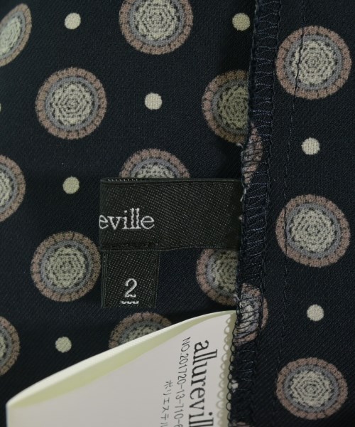 allureville（アルアバイル）ブラウス 紺 サイズ:-(M位) レディース/2200706833034