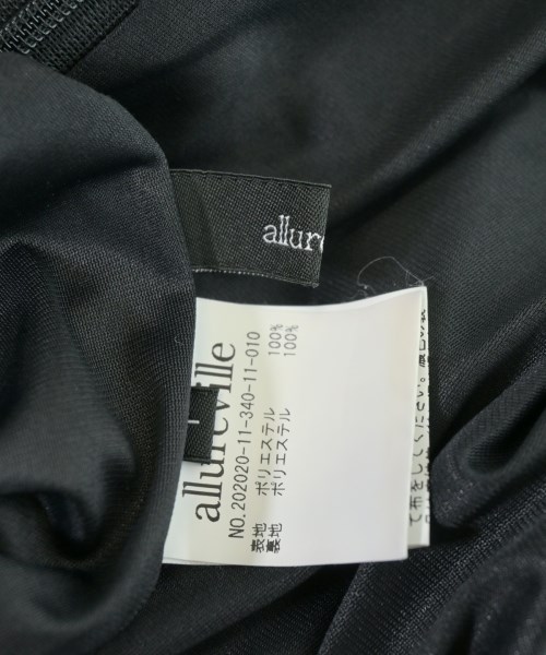 allureville（アルアバイル）ロング・マキシ丈スカート 黒 サイズ:1(S位) レディース/2200710093035