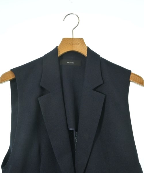 allureville（アルアバイル）ベスト 紺 サイズ:2(M位) レディース/2200660013077