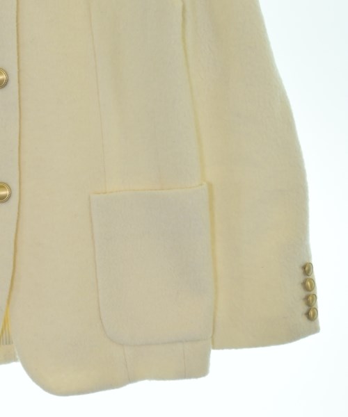 allureville（アルアバイル）ノーカラージャケット 白 サイズ:1(S位) レディース/2200658851049