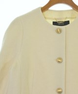 allureville（アルアバイル）ノーカラージャケット 白 サイズ:1(S位) レディース/2200658851049