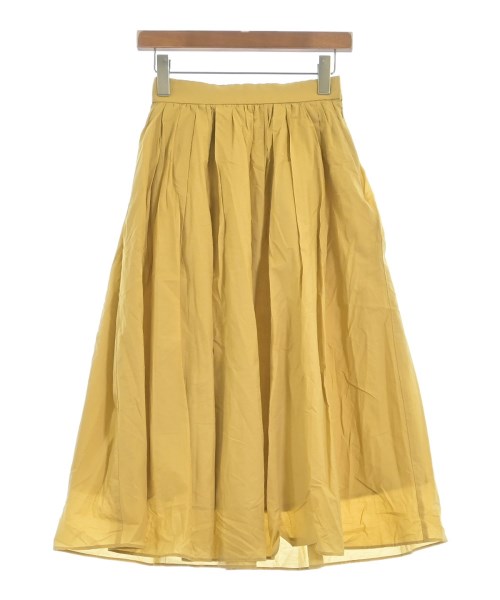 allureville(アルアバイル)ロング・マキシ丈スカート 黄 サイズ:1(S位)/2200661749043