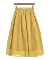 allureville（アルアバイル）ロング・マキシ丈スカート 黄 サイズ:1(S位) レディース/2200661749043