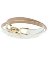 allureville（アルアバイル）ベルト 白 サイズ:- レディース/2200663120079