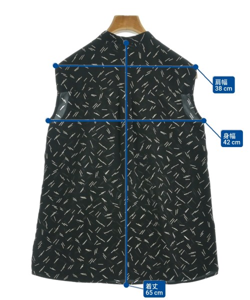 allureville（アルアバイル）ブラウス 黒 サイズ:2(M位) レディース/2200667646056