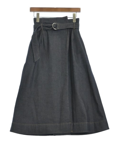 allureville(アルアバイル)ロング・マキシ丈スカート 紺 サイズ:2(M位)/2200667750029