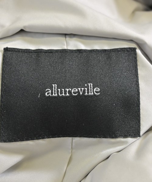 allureville（アルアバイル）ダウンジャケット/ダウンベスト グレー サイズ:2(M位) レディース/2200665808043