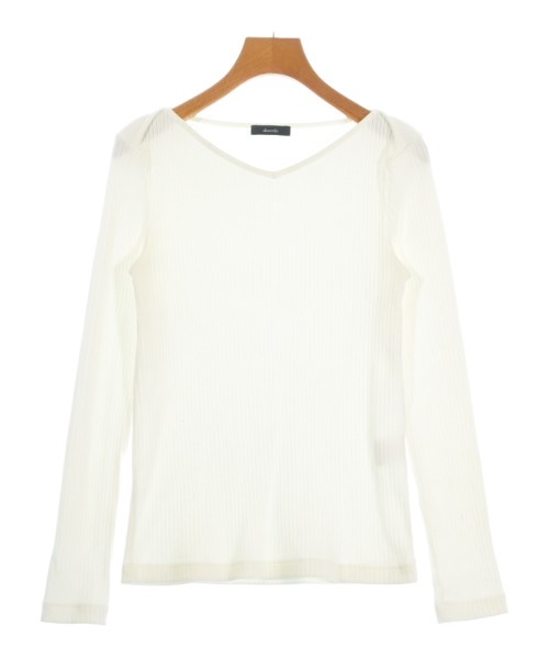 allureville(アルアバイル)Tシャツ・カットソー 白 サイズ:2(M位)/2200668115025