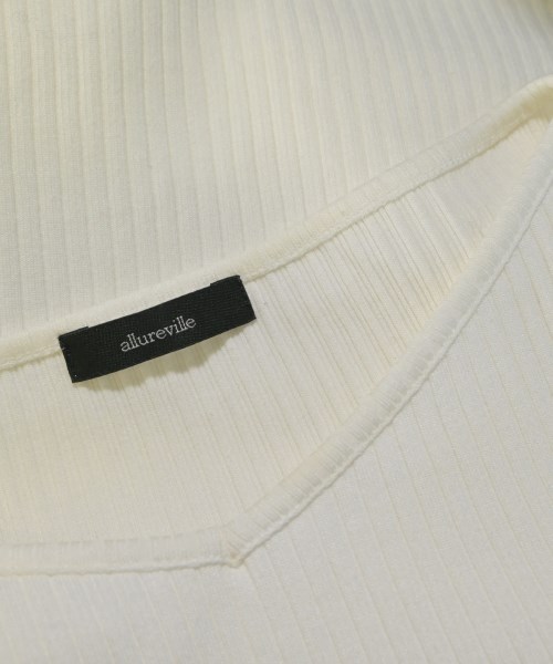 allureville（アルアバイル）Tシャツ・カットソー 白 サイズ:2(M位) レディース/2200668115025