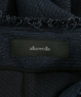 allureville（アルアバイル）ノーカラージャケット 紺 サイズ:2(M位) レディース/2200726393051