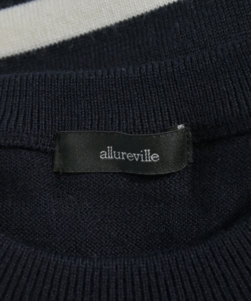allureville（アルアバイル）ニット・セーター 黒 サイズ:2(M位) レディース/2200729393119
