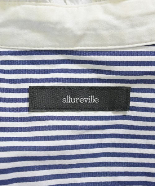 allureville（アルアバイル）カジュアルシャツ 紺 サイズ:2(M位) レディース/2200723093152
