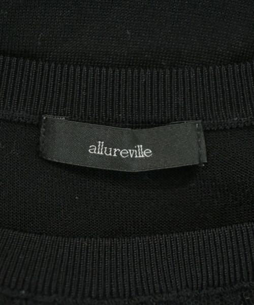 allureville（アルアバイル）ニット・セーター 黒 サイズ:2(M位) レディース/2200733749094