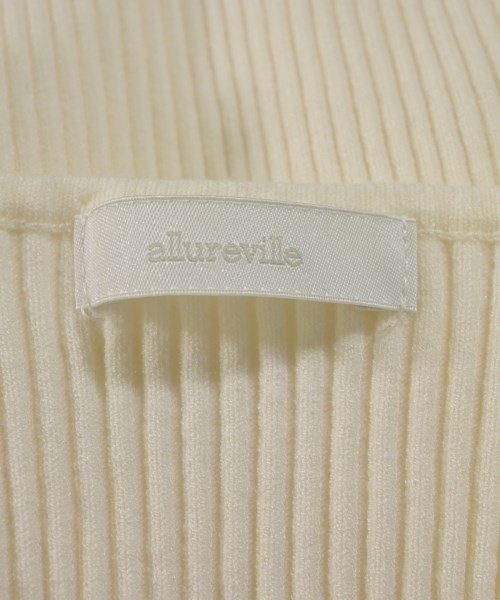 allureville（アルアバイル）ニット・セーター 白 サイズ:2(M位) レディース/2200725217099