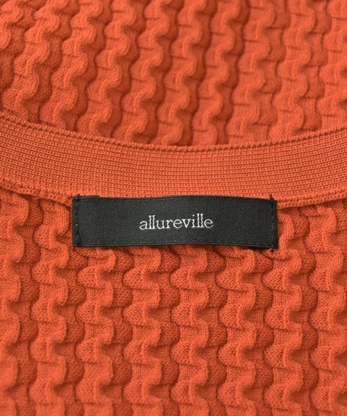 allureville（アルアバイル）カーディガン オレンジ サイズ:2(M位) レディース/2200714324135