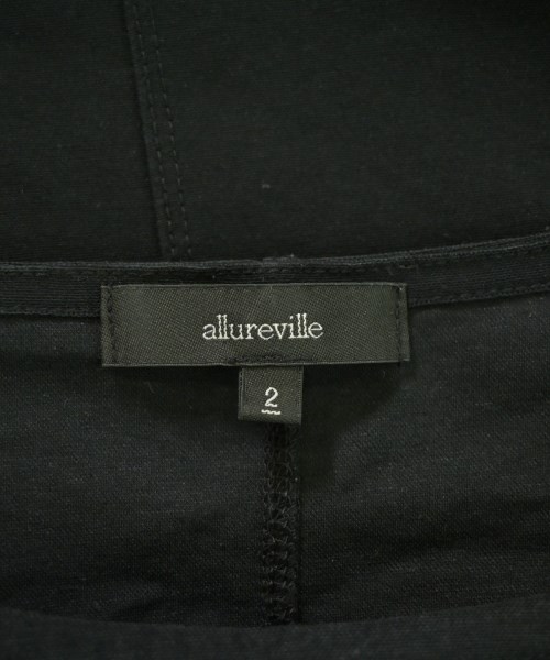 allureville（アルアバイル）Tシャツ・カットソー 黒 サイズ:2(M位) レディース/2200714062105