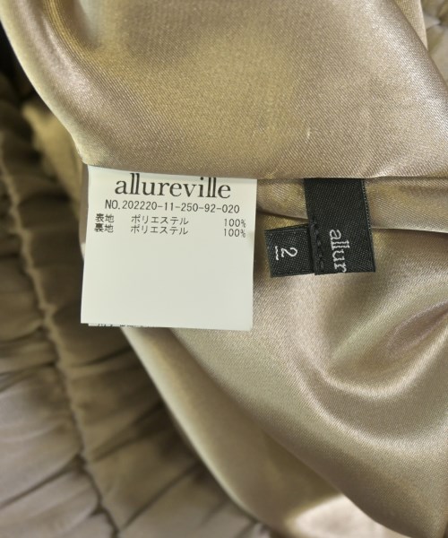 allureville（アルアバイル）ロング・マキシ丈スカート 紫 サイズ:2(M位) レディース/2200723075127